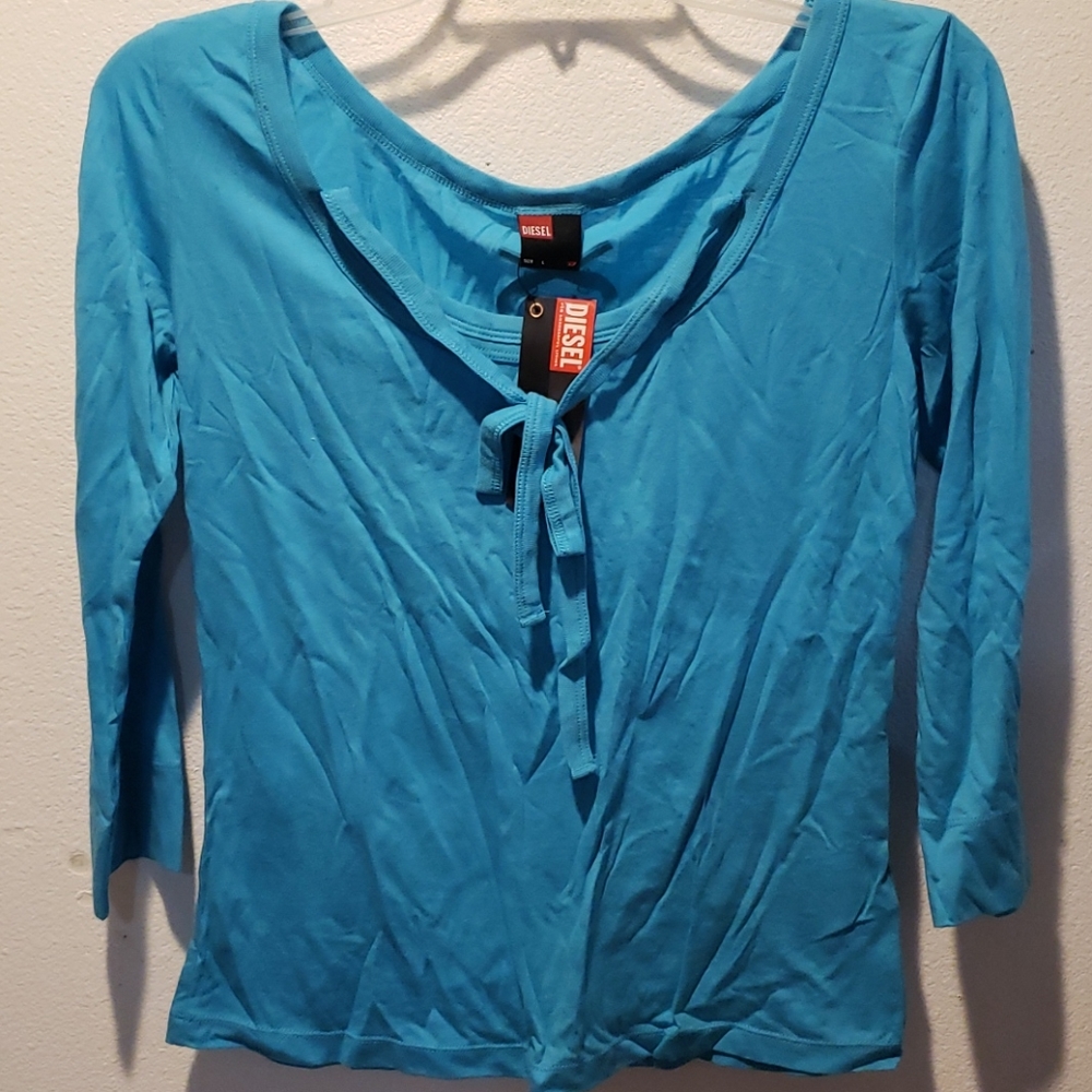 Tie front Diesel shirt